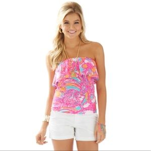 Lilly Pulitzer Wiley tube top